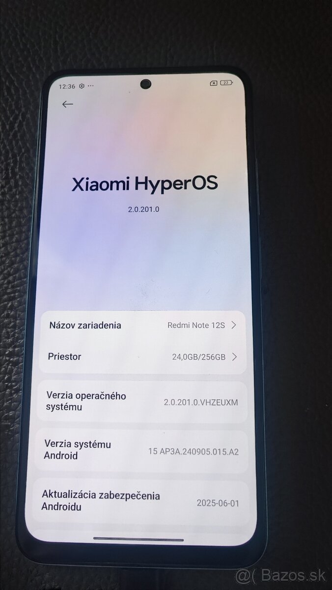 Redmi note 12 S 256 GB