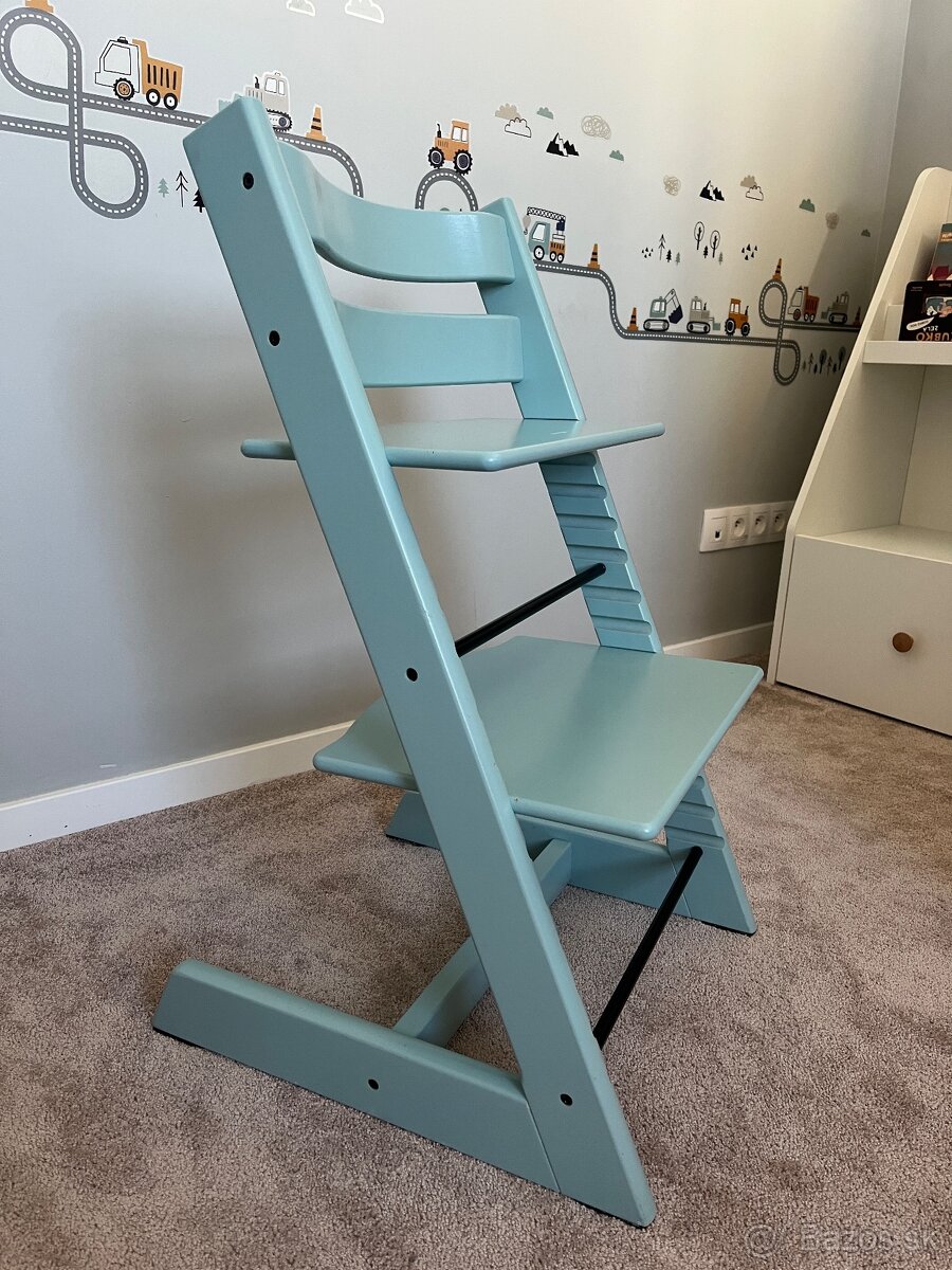 Stokke Tripp Trapp stolička aqua blue