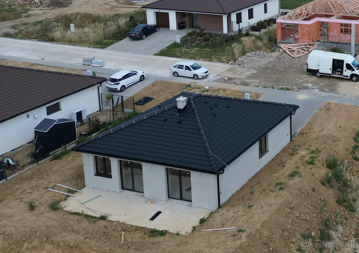 Skolaudovaná novostavba slnečného domu, Lubina