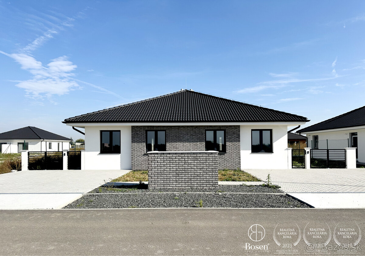 BOSEN |  3izb Rodinný dvojdom v štandarde a vlastným parkova