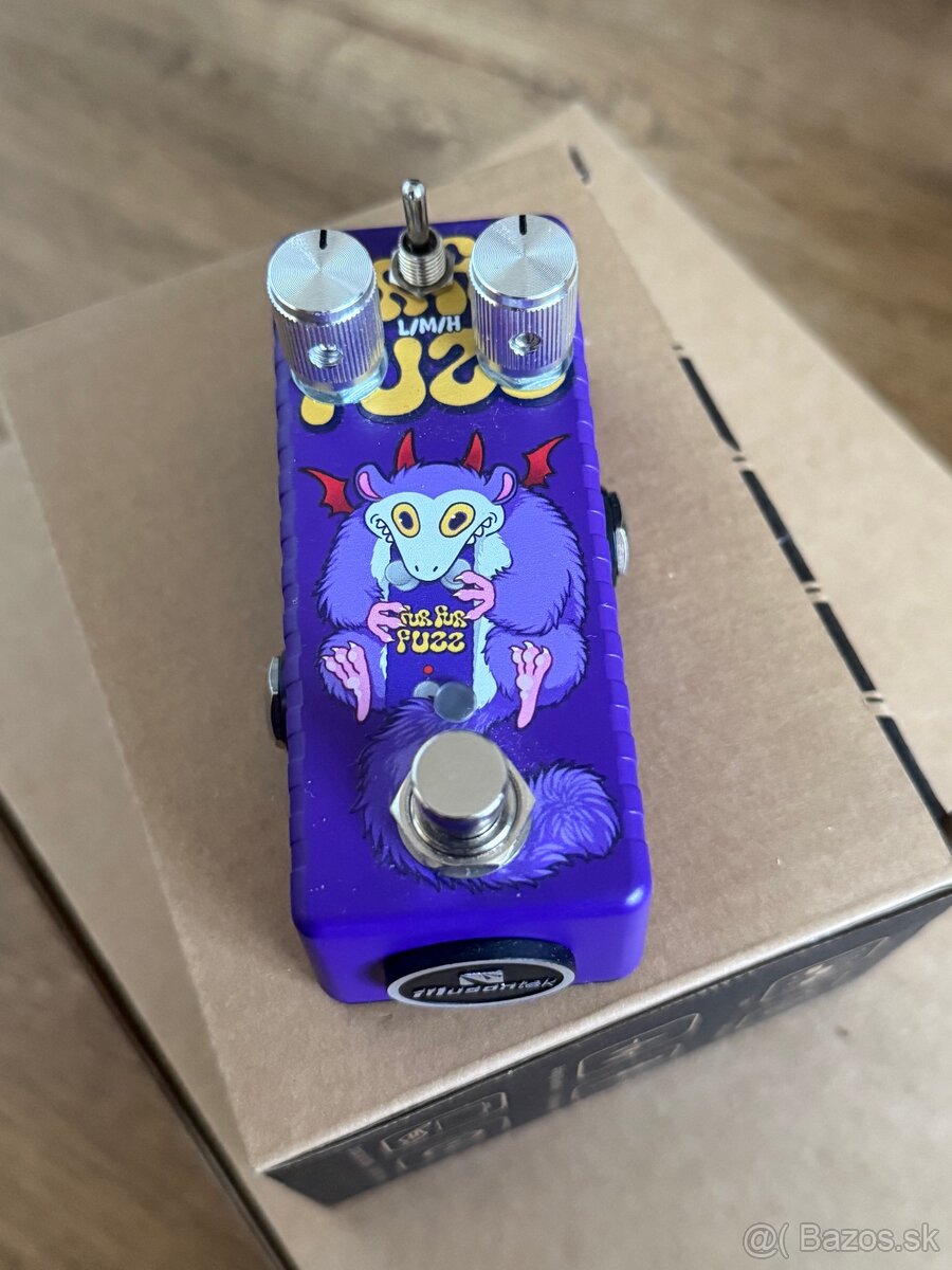 Predám gitarový pedál Fuzz Musontec Fur Fur