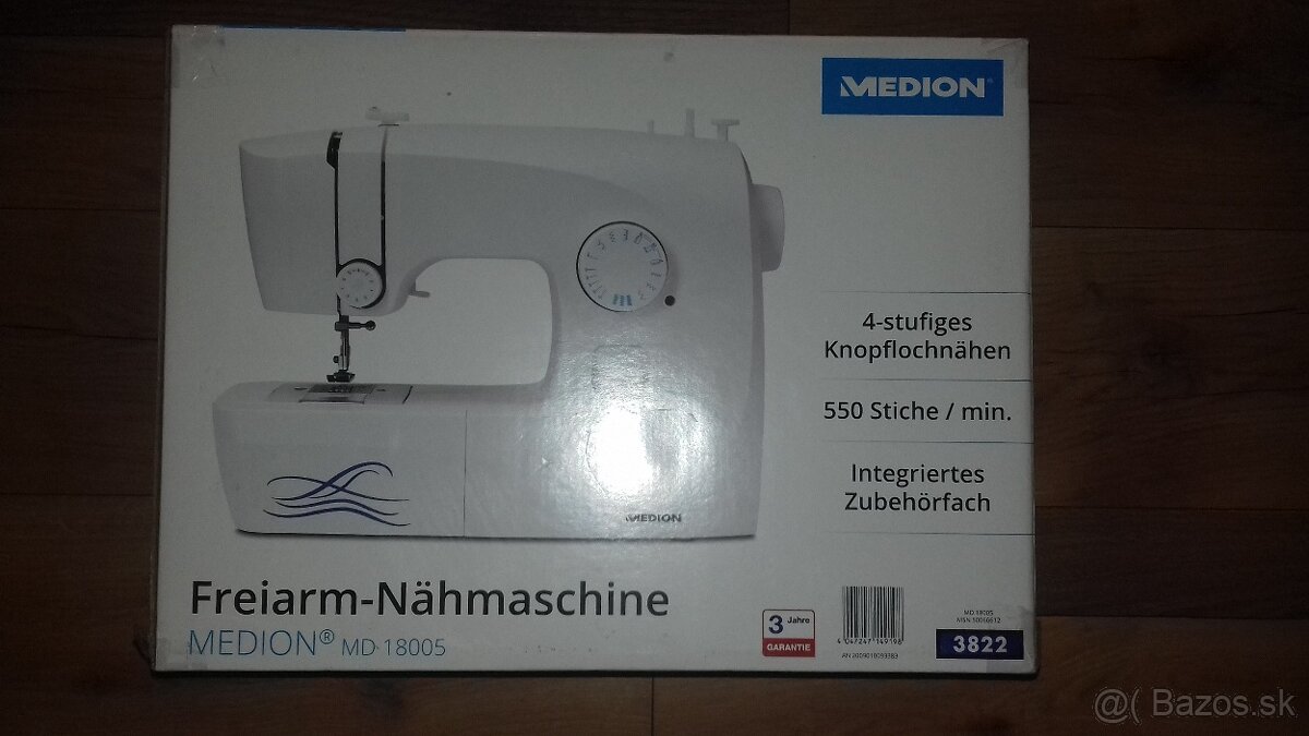 Šijací stroj Medion MD18005 NOVÝ