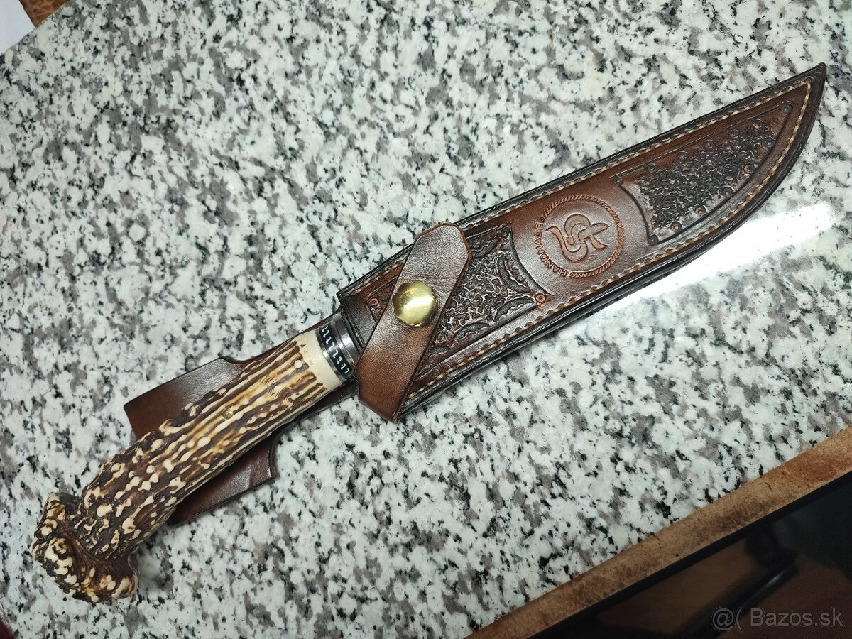 Dýka s ručne robeným koženým puzdrom