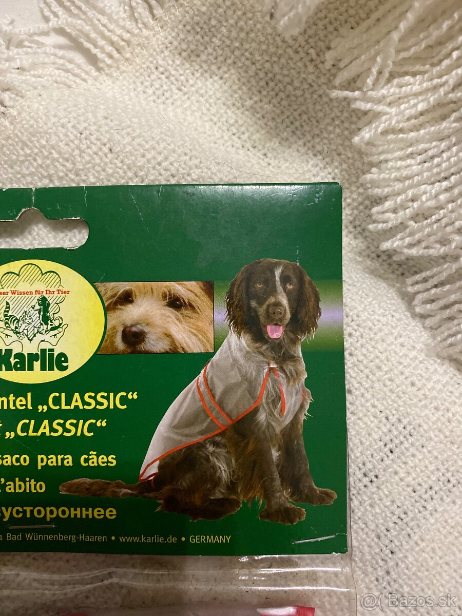Pršiplášť pre psa Karlie