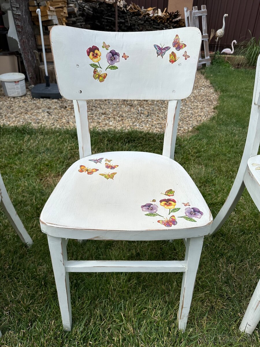 Zachovalé Retro stoličky