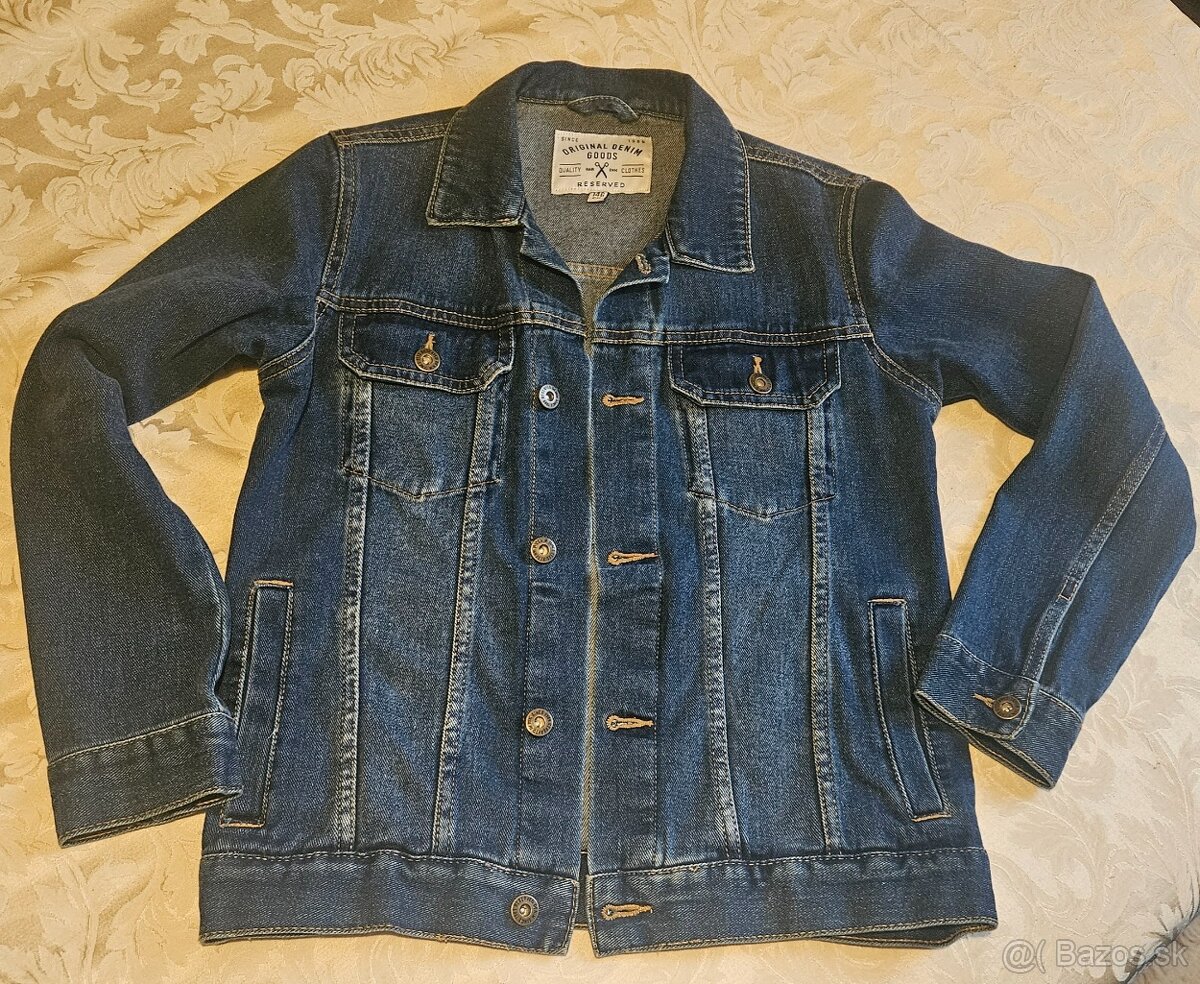 Chlapčenská rifľová bunda