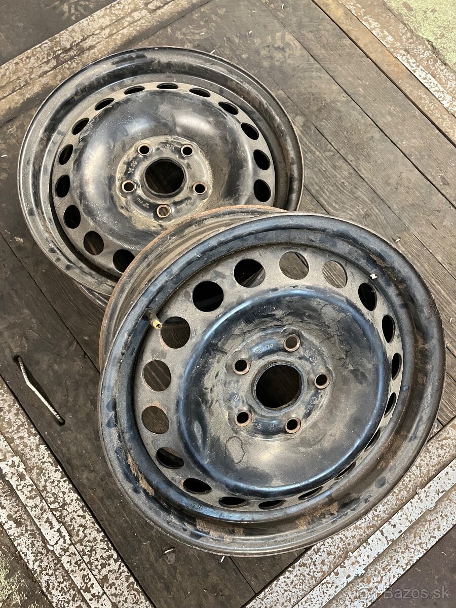 Plechové disky R15 5x112