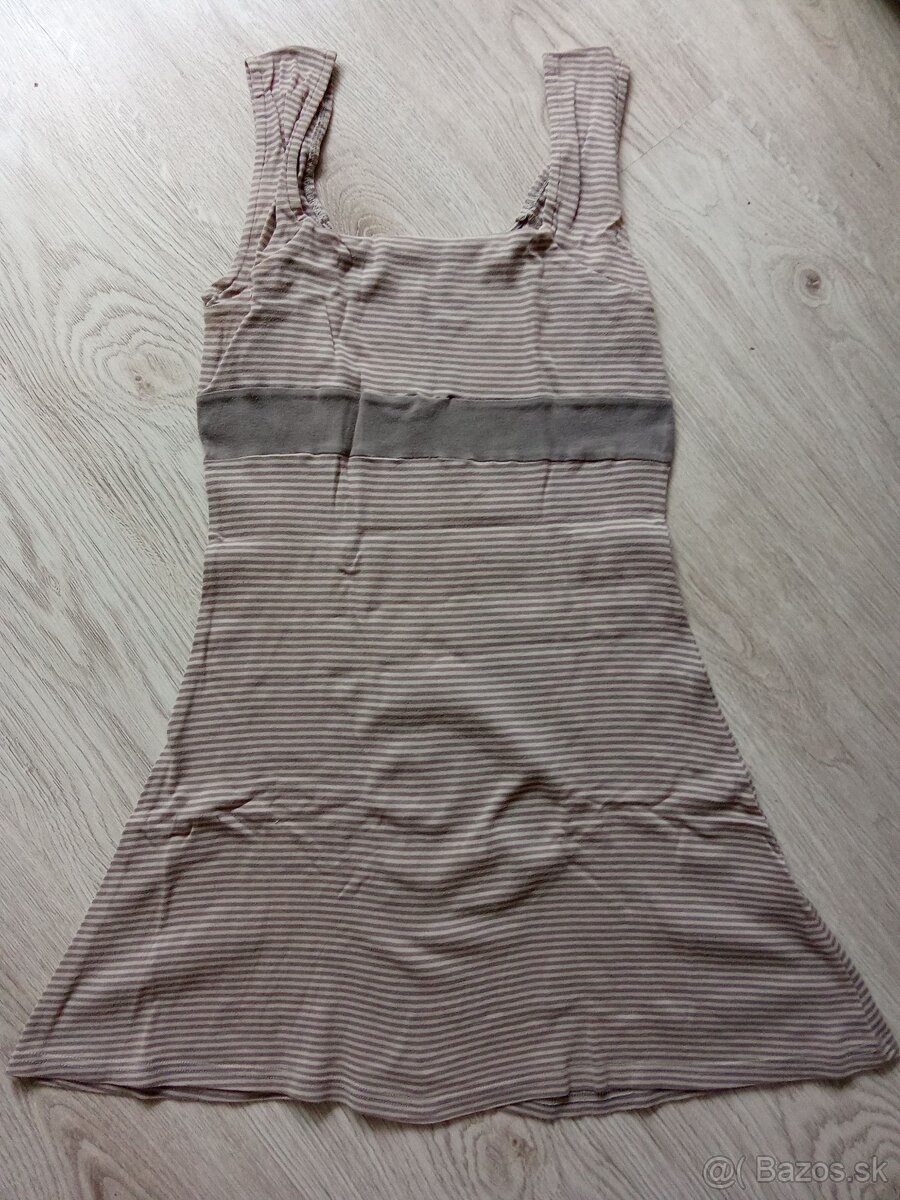 Šedé šaty S/M 36/38