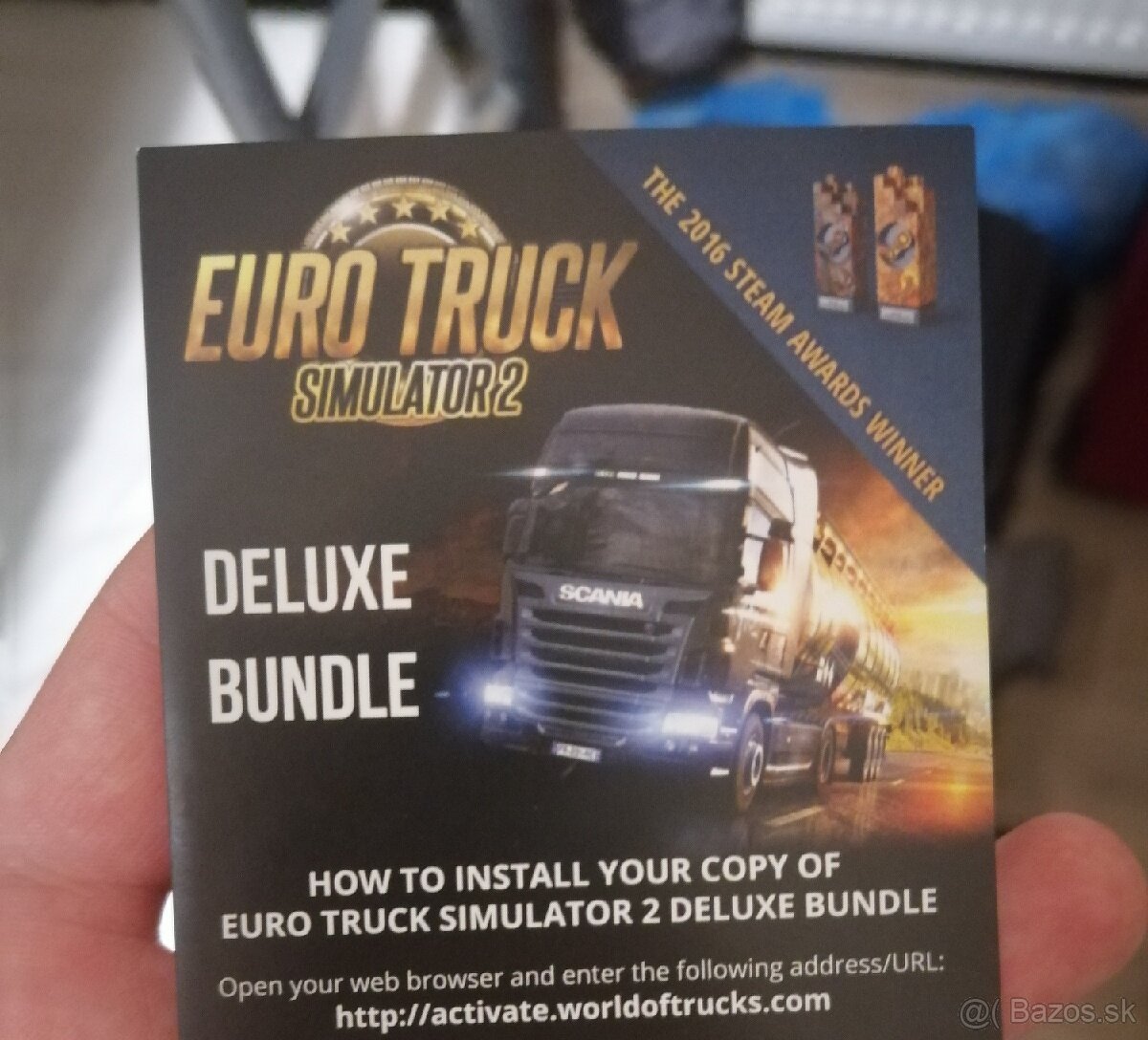 Kód na Euro truck simulátor Deluxe bundle