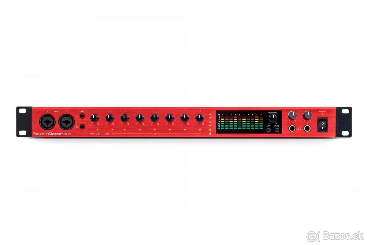 Focusrite Clarett+ 8Pre