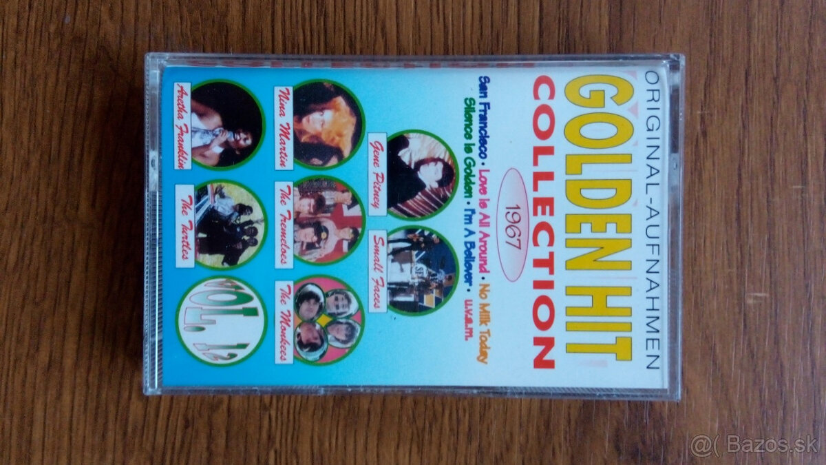 Predám audio kazetu Golden Hits collection 1967