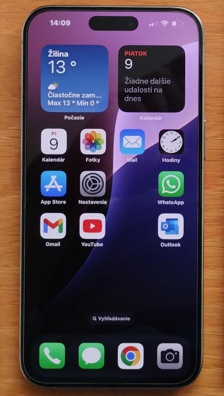 iPhone 15 pro max 256GB prírodný titán - 12 mes. záruka