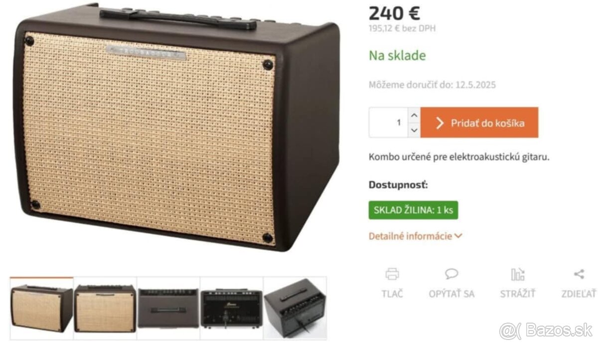 Ozvučovacia technika Ibanez T30 Troubadour