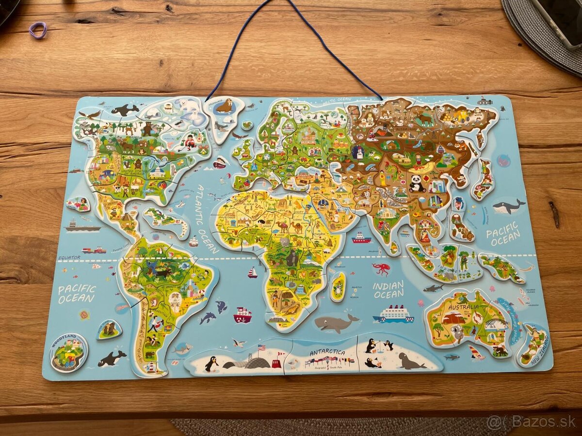 Magneticka tabula svet