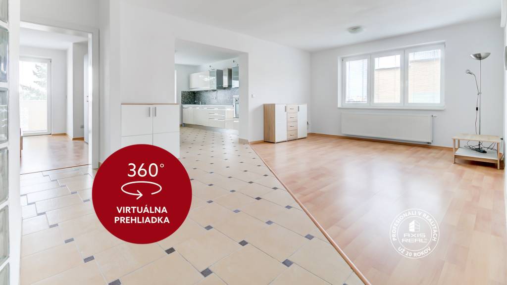 AXIS REAL | 4-izb.byt 102 m2, VEĽKÁ LODŽIA, STARÉ MESTO, ul.
