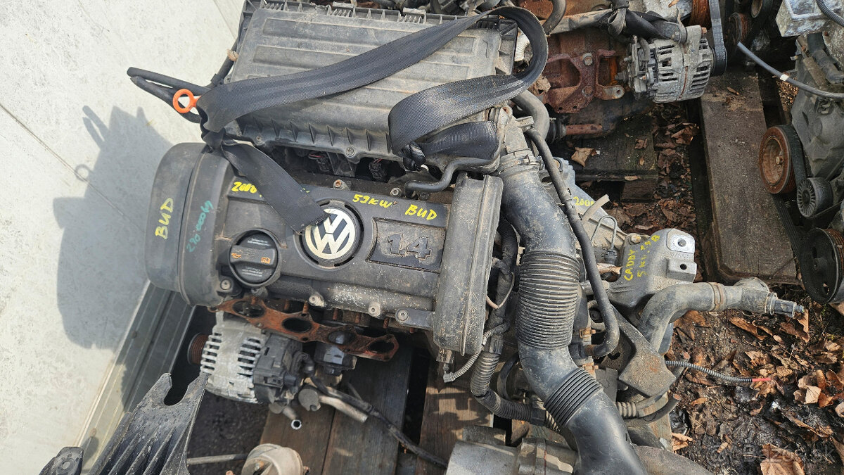 VW Caddy Golf motor 1.4