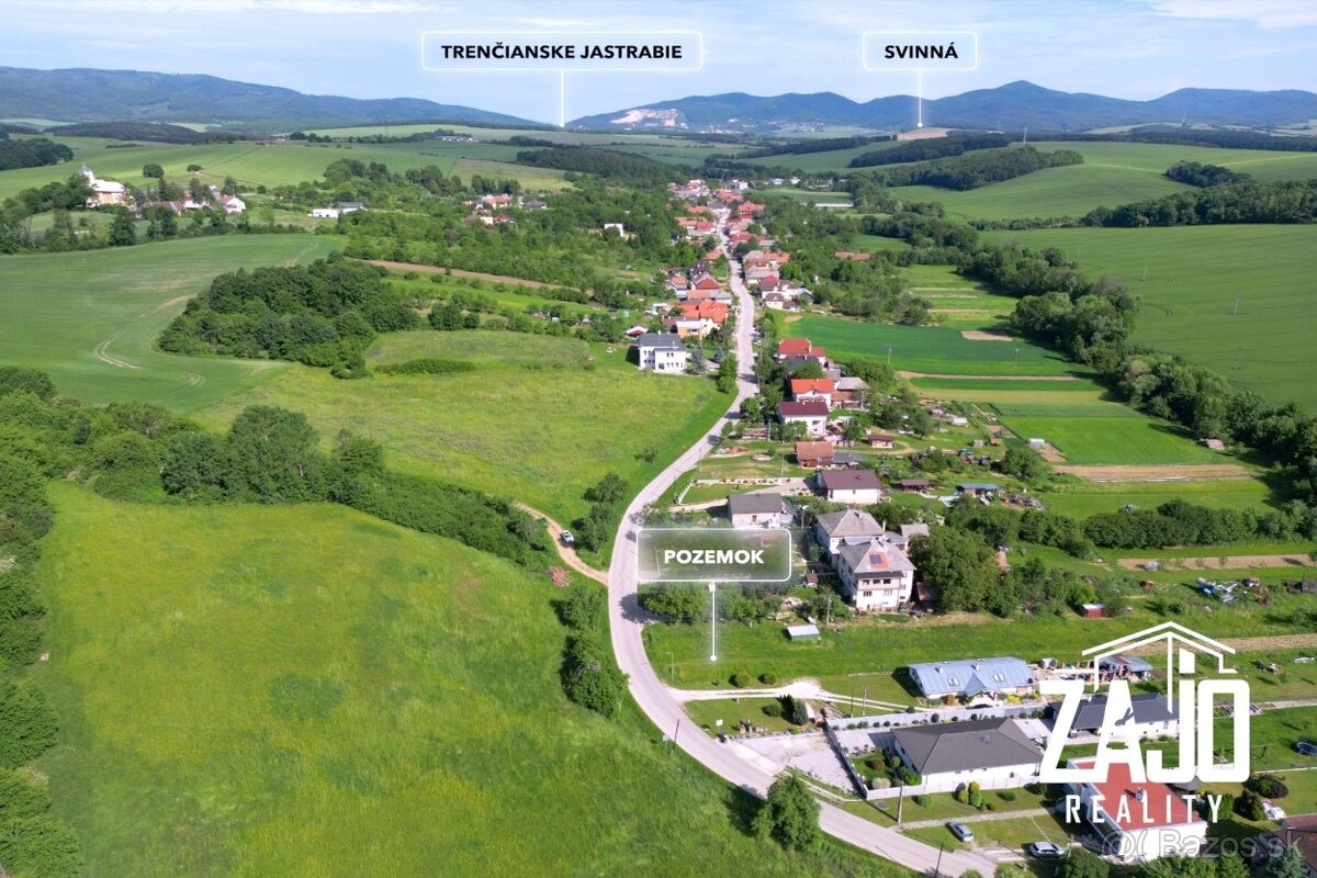 Stavebný pozemok obec Malá Hradná (okres Bánovce nad Bebr.)