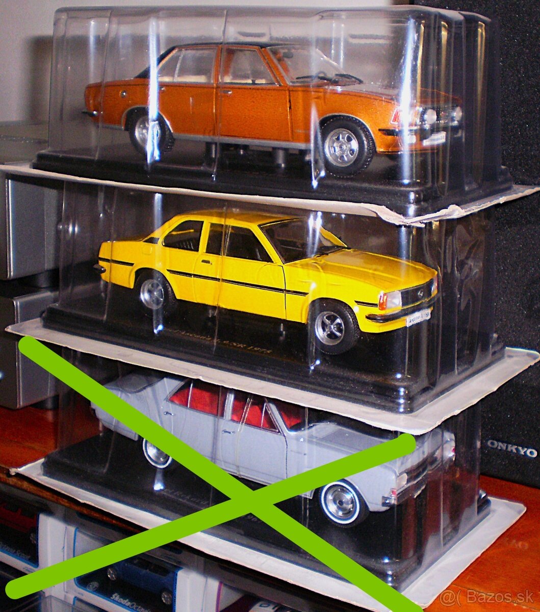 OPEL , MODELY II. , 1:24 , HACHETTE