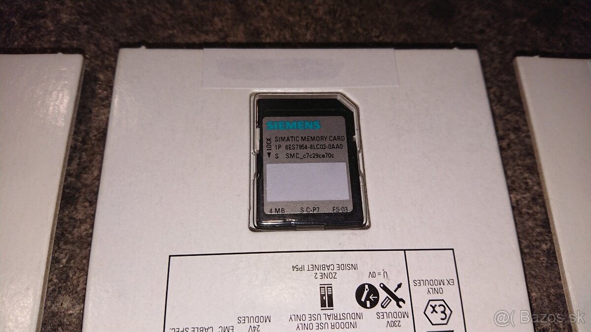 Predam Siemens Simatic 4MB kartu SD pre PLC