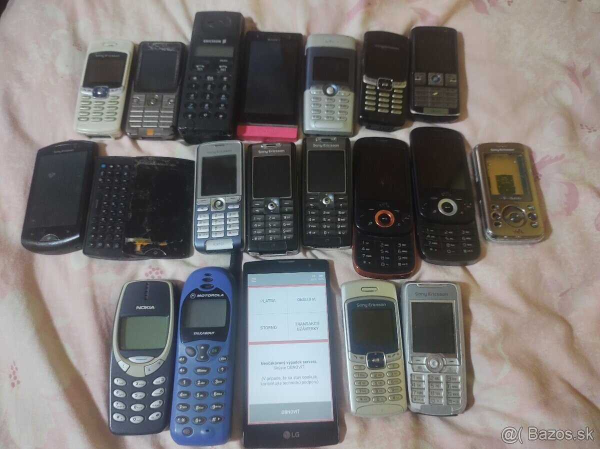 Predám mobily ná náhradné diely