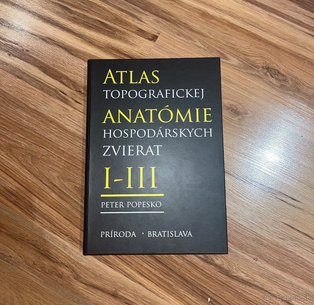 Atlas topografickej anatómie hospodárskych zvierat