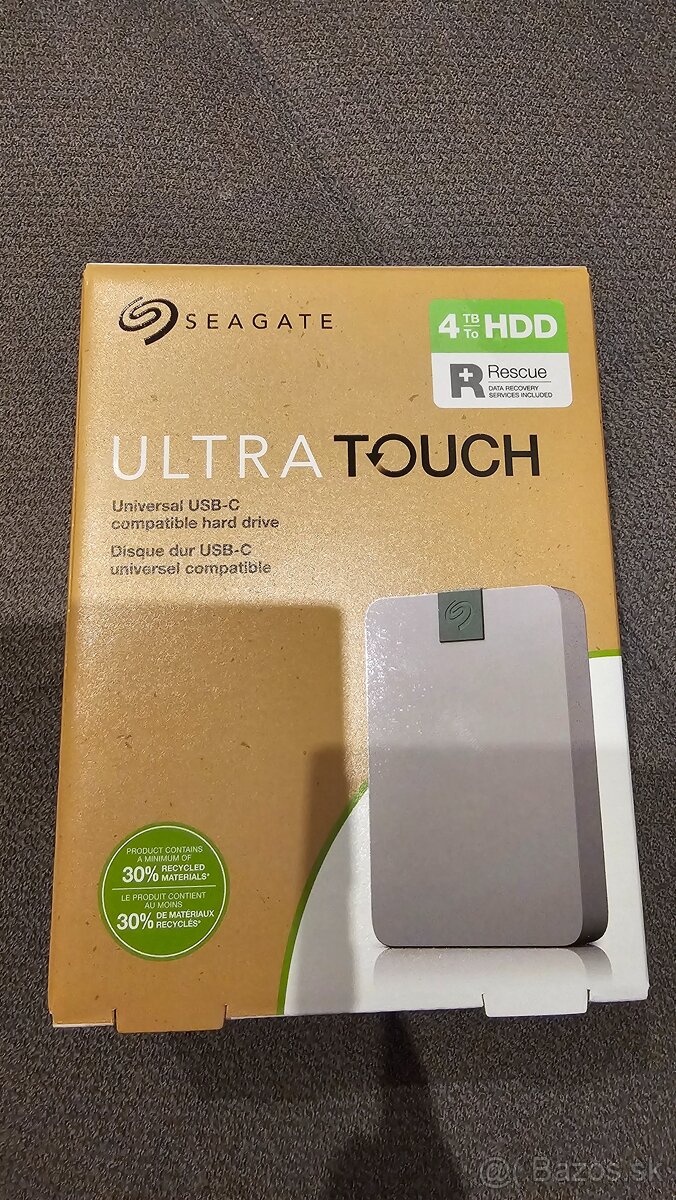 Novy Seagate Ultra Touch 4 TB HDD