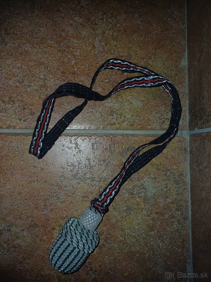 Predám nemecké portepe na policajný bodak WWII