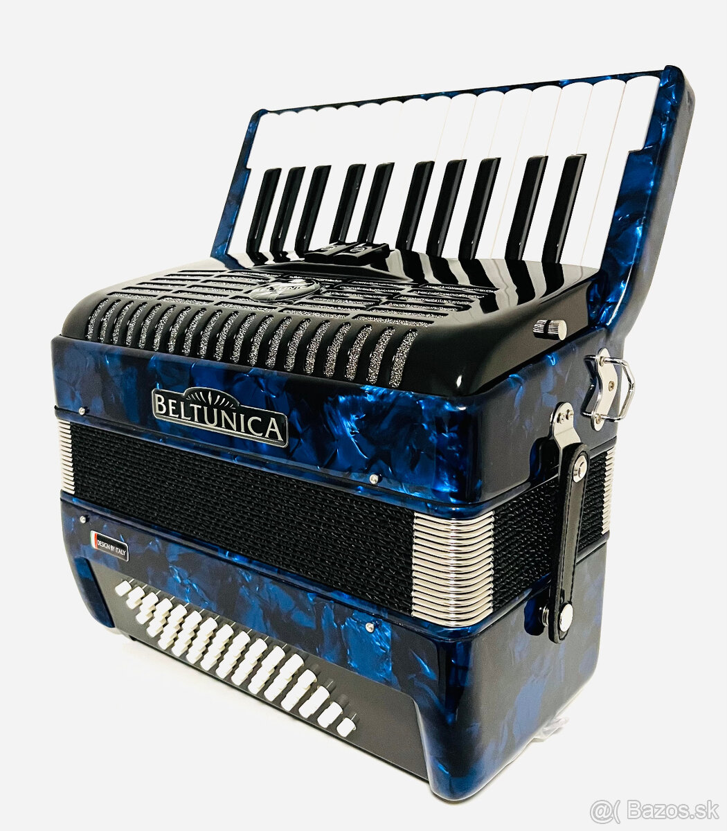 Predám nový akordeón BELTUNICA Vivaldi- 60 basový- ná