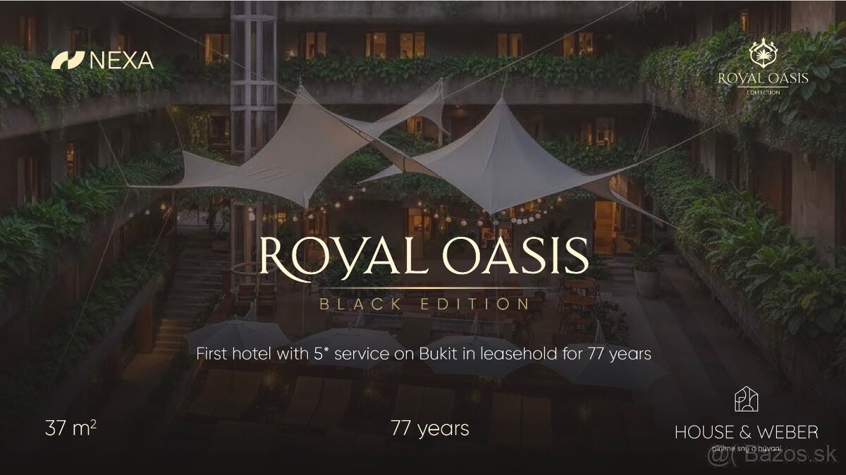 Nadštandardný apartmán s výnosom 12-15% teraz najvýhodnejšie