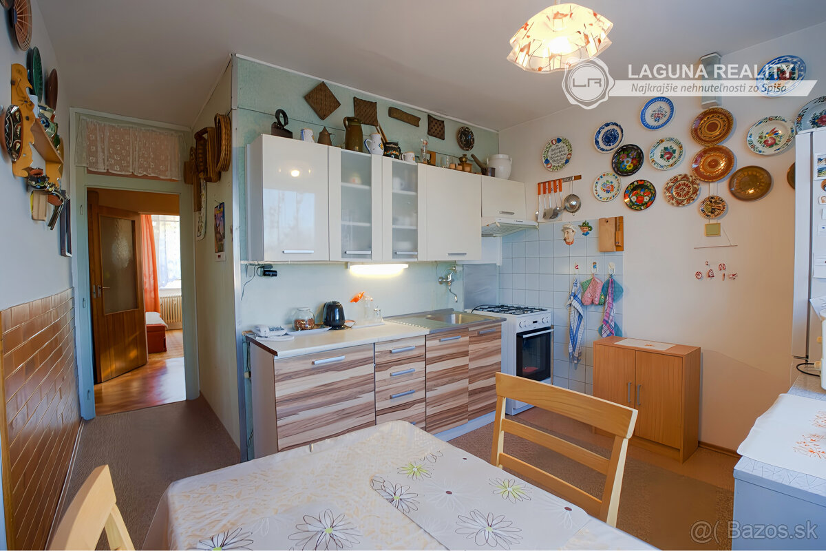 Byt 4+1 (82 m2) s loggiou, sídl. Mier Sp. Nová Ves