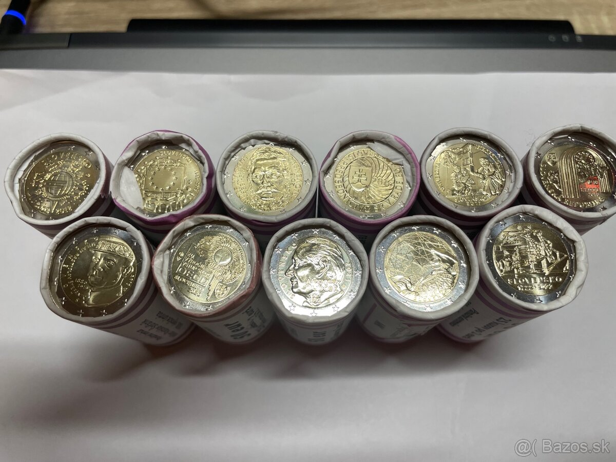 Slovenské pamätné 2 eurové mince