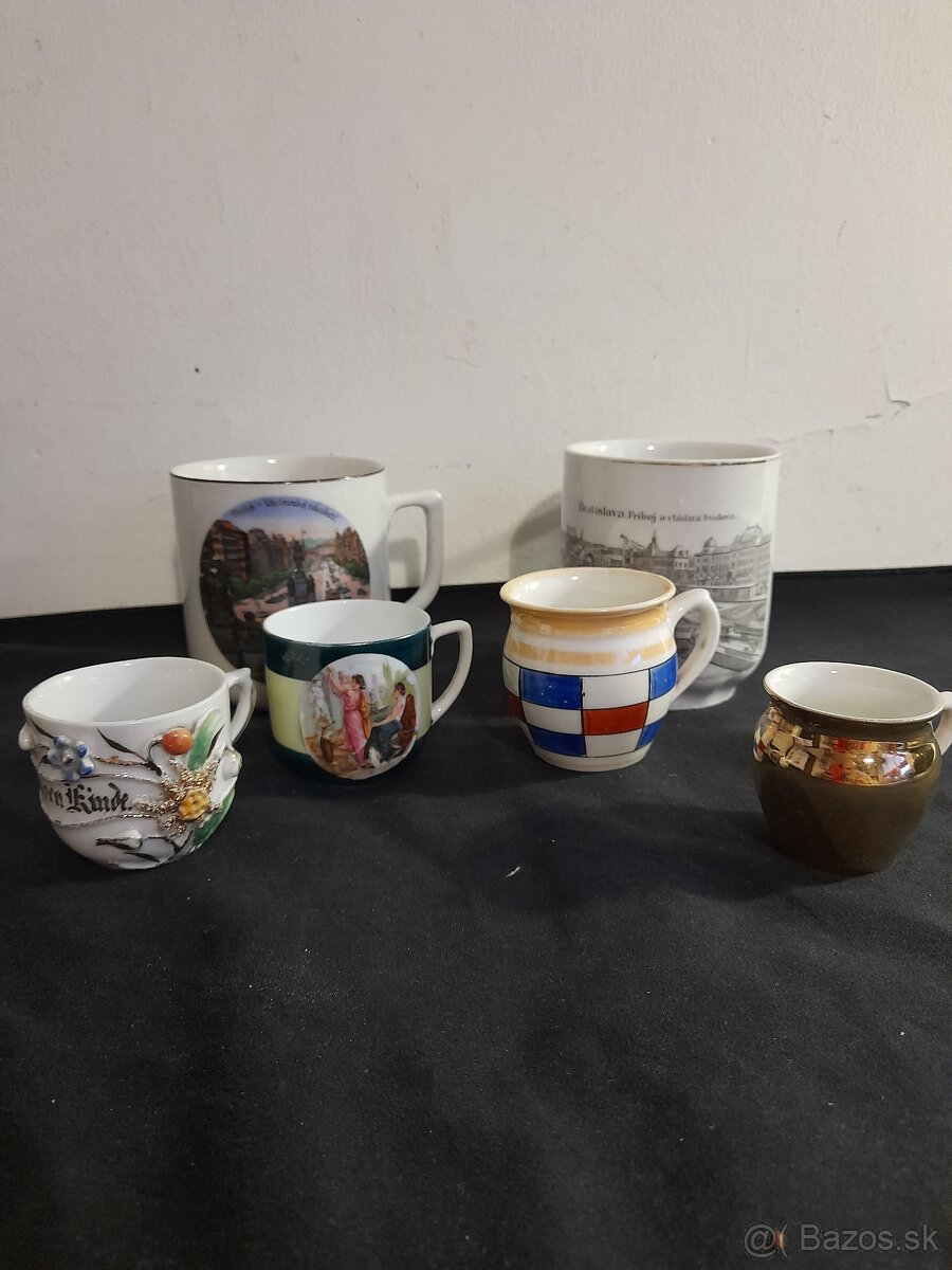 Šalky porcelanové ( miniatúry)