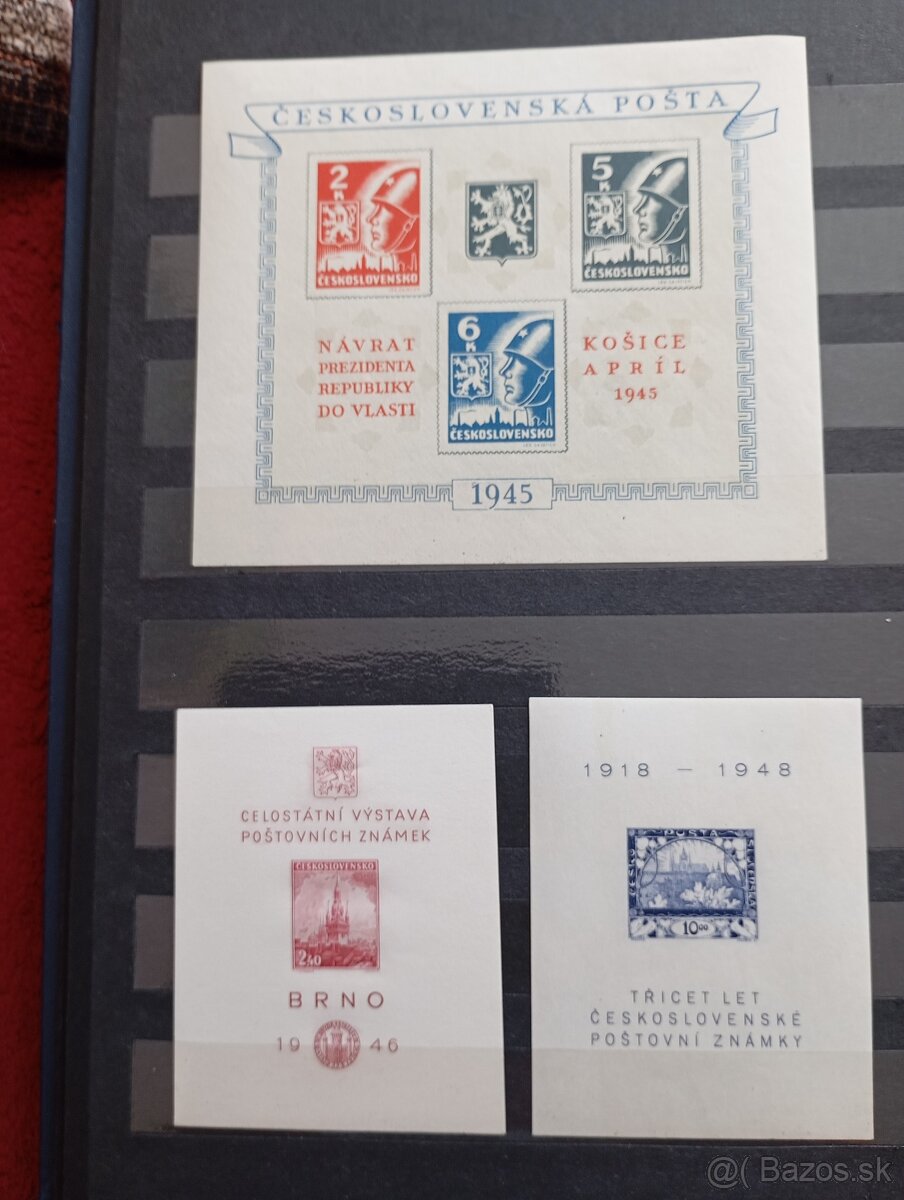 Album známok ČSR.