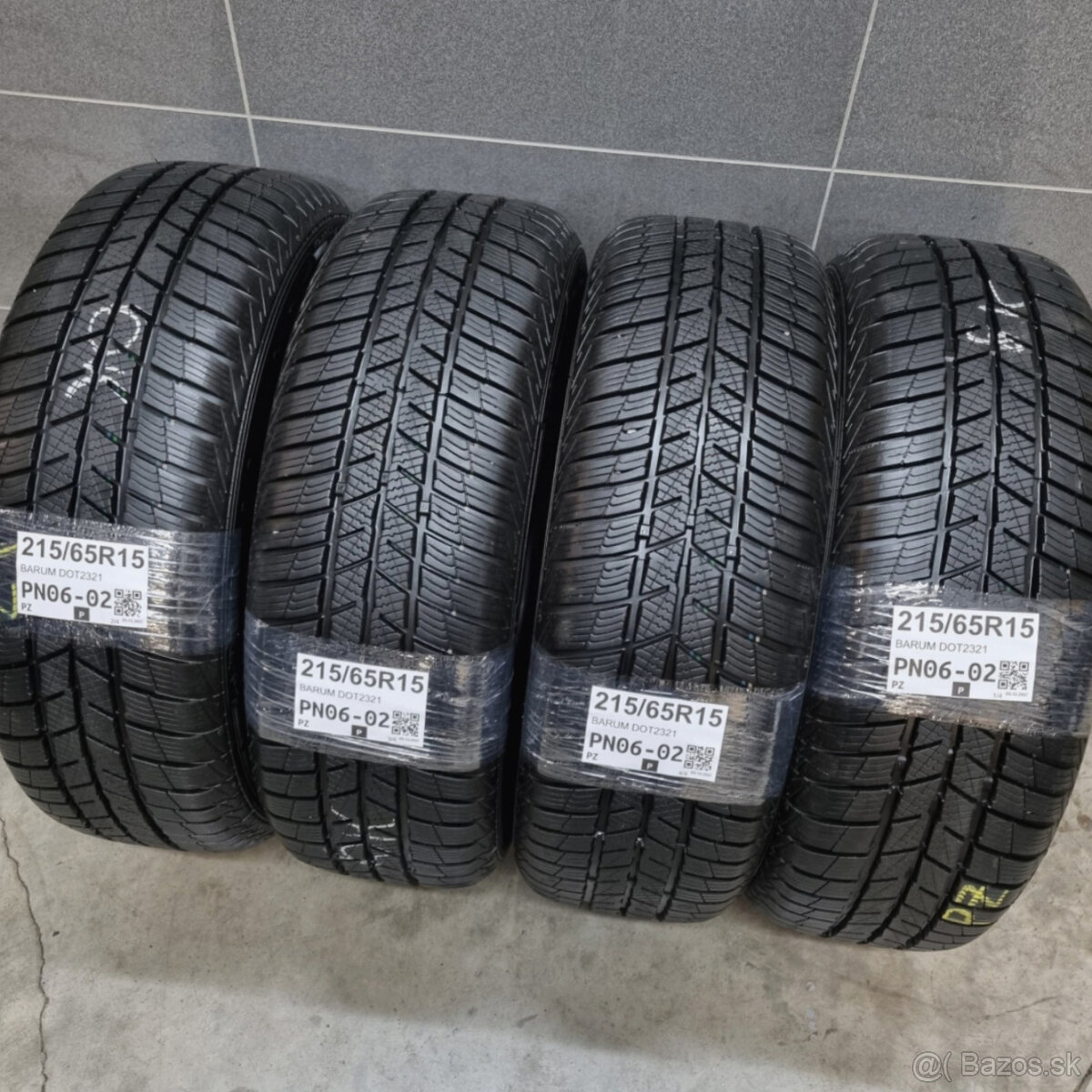 Zimné pneumatiky 215/65 R15 BARUM
