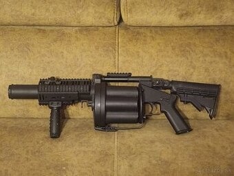 Grenade launcher AGX-GLM, black, ICS