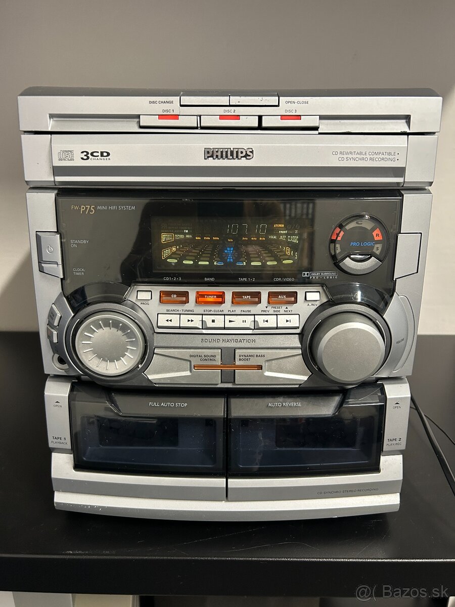 Predám hi-fi vežu PHILIPS FW-P75