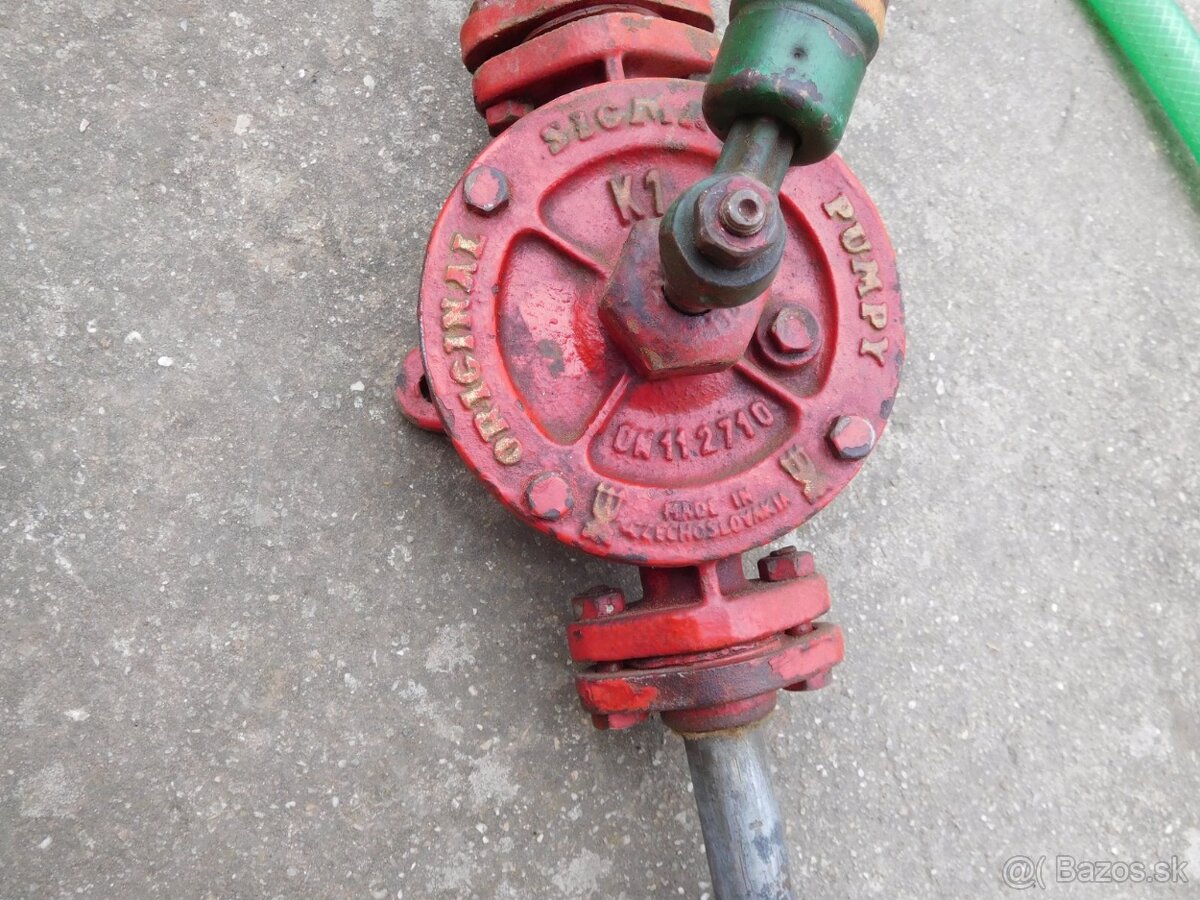 Pumpy Originál SIGMA K1, čechoslovákia