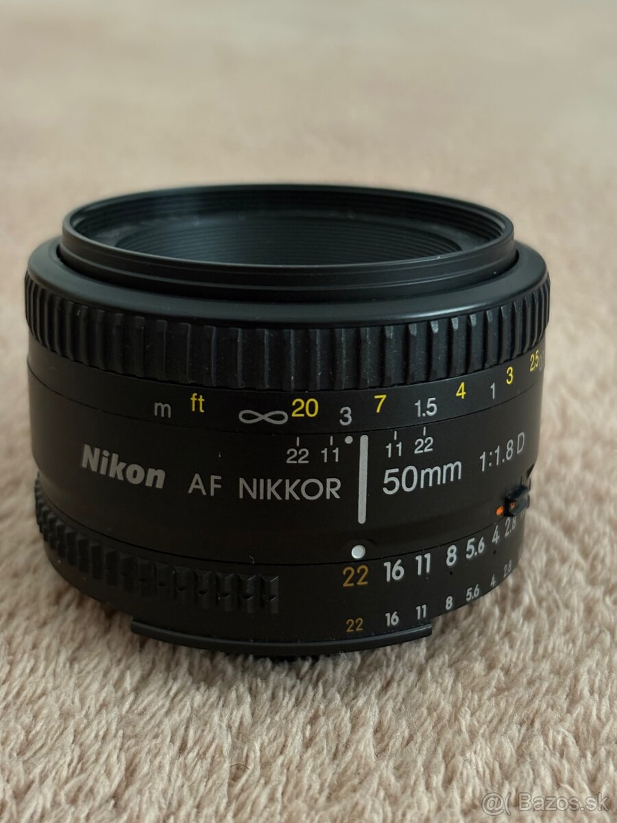 Nikkor 50mm 1:1,8 D AF