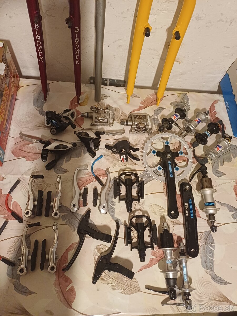 MTB suciastky