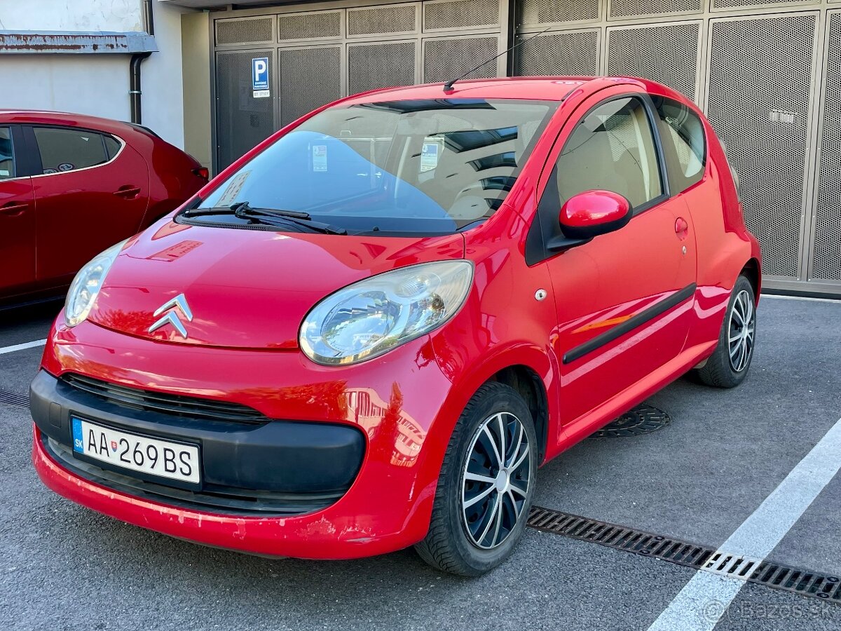 Citroen C1 1.0, Rok 2008, kúpené v SR