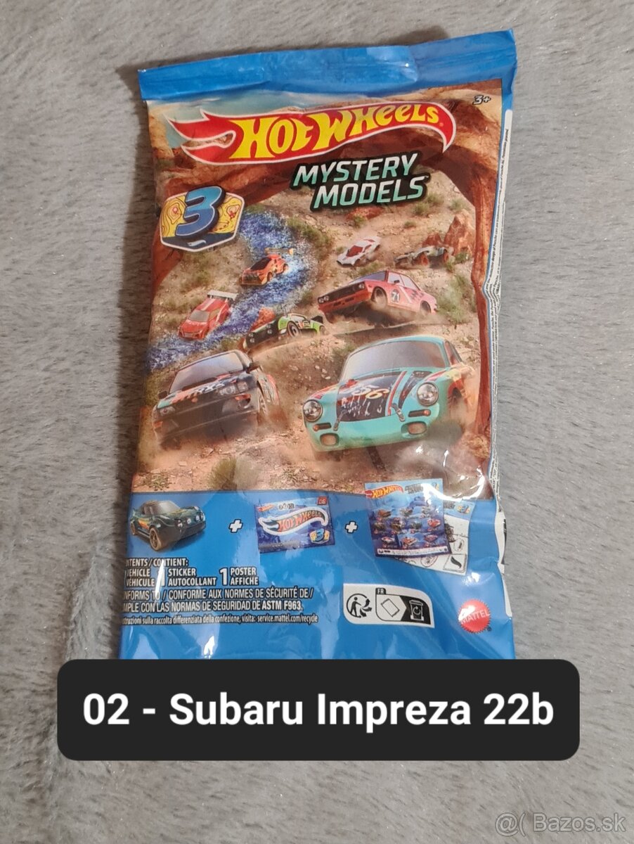 Hot Wheels Mystery models