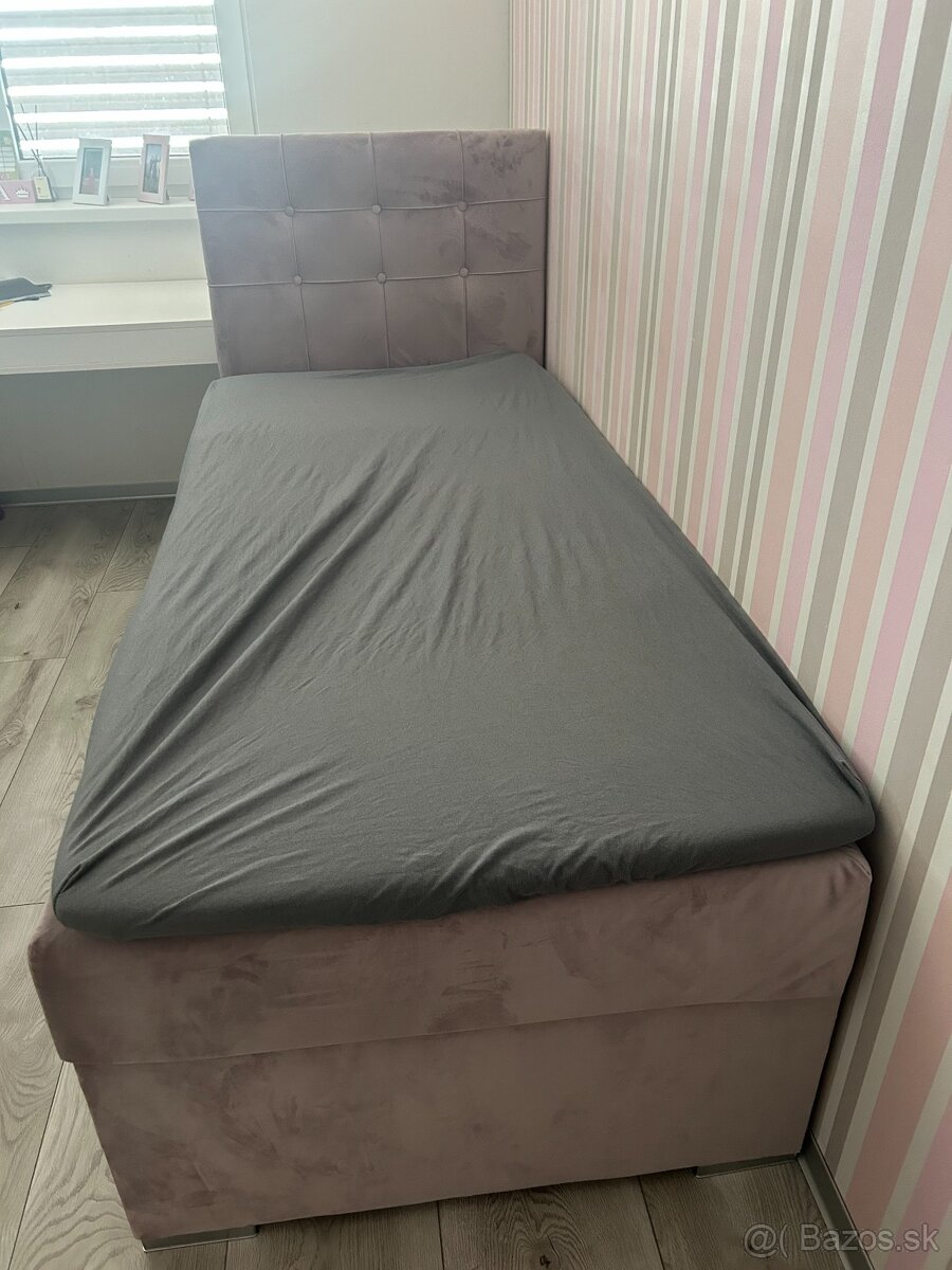 Posteľ Boxspring 90x200