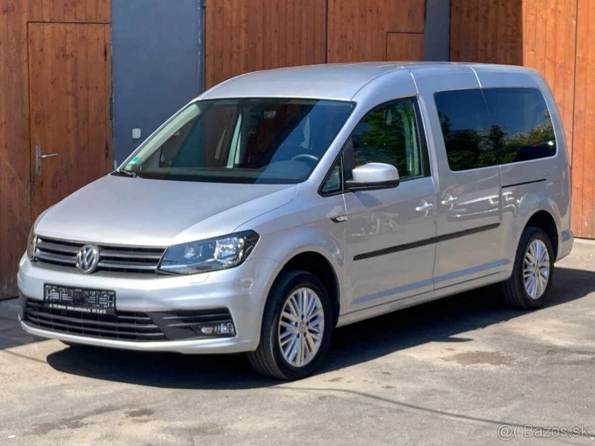 VOLKSWAGEN CADDY MAXI 2,0TDi 7míst NOVÉ ROZOVODY