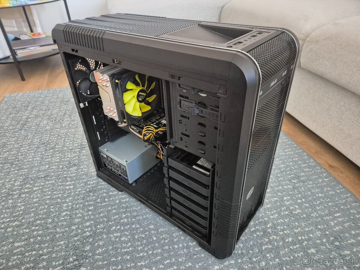Predám PC zostavu i7 3770S, AMD Radeon HD 6850 1GB, 16GB Ram