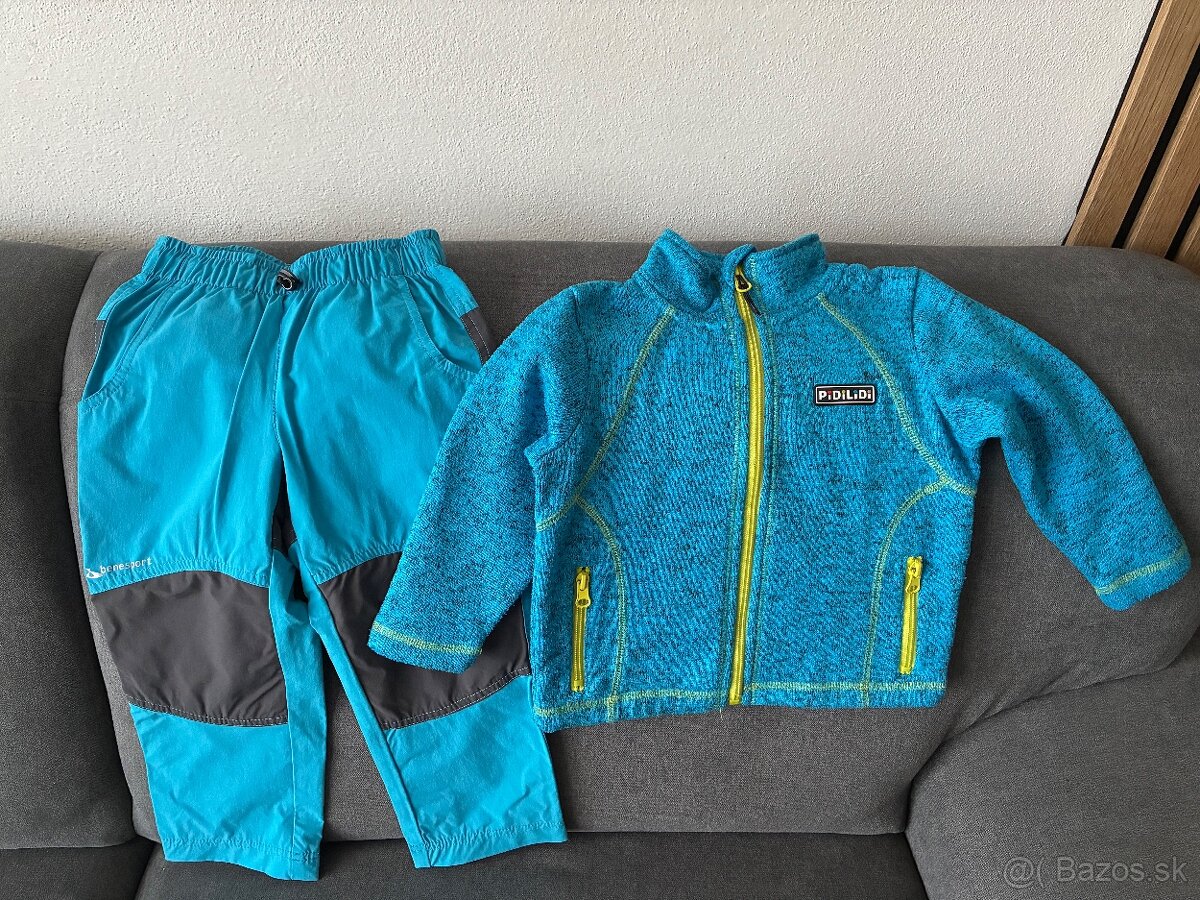 Turistické oblečenie pre chlapca 98