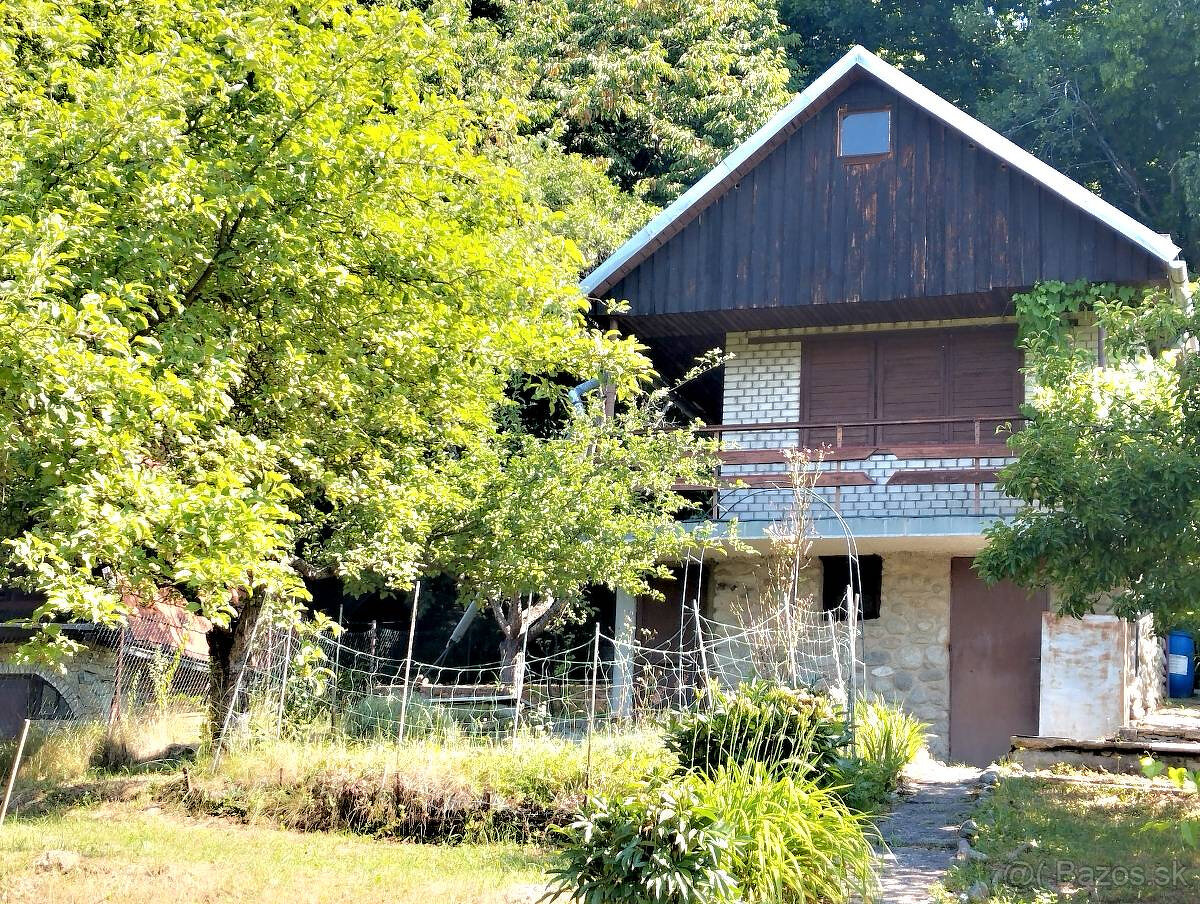 Murovaná chatka na predaj – Pichonka