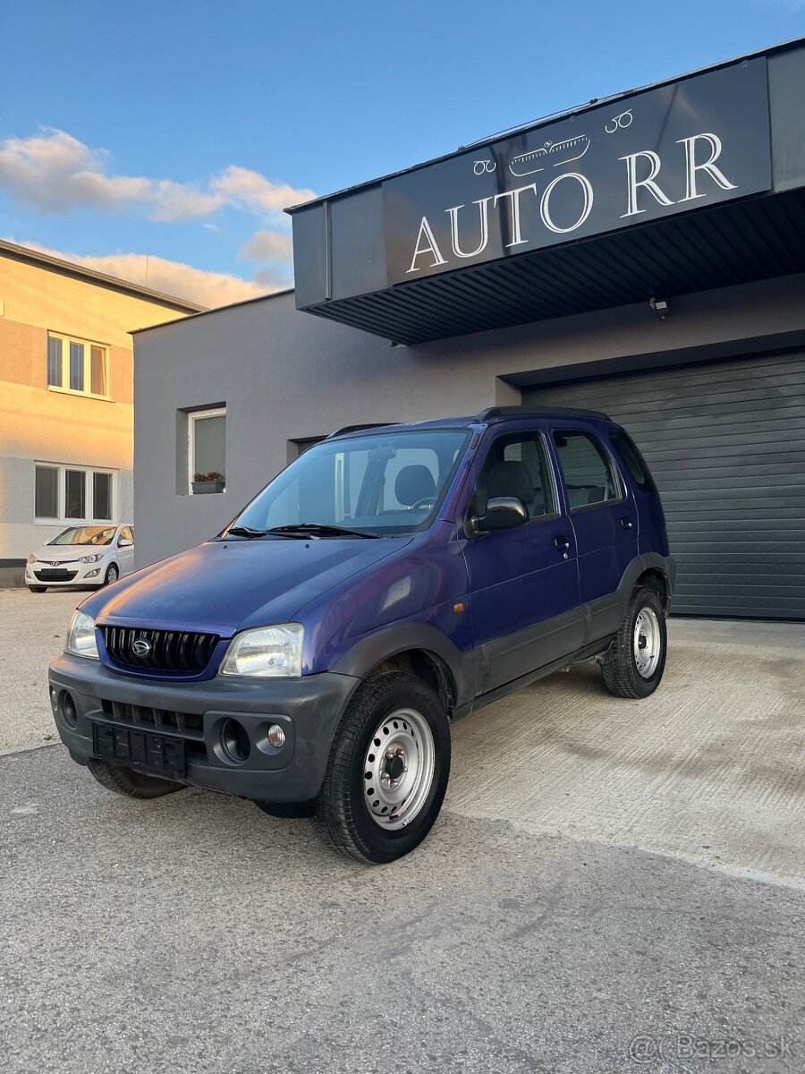 Daihatsu Terios 4x4 1.3 Benzin = 63kW, Bez korozie, =