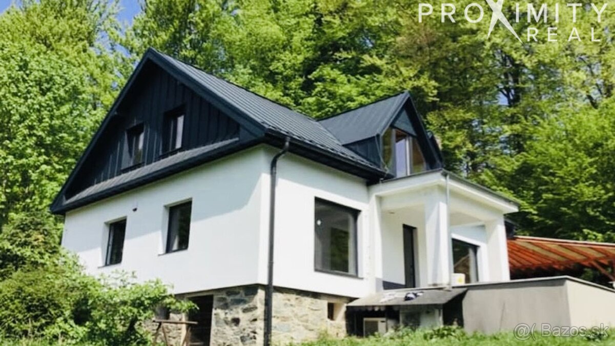 Luxusná moderná chata v nádhernom prostredí blízko Košíc - i