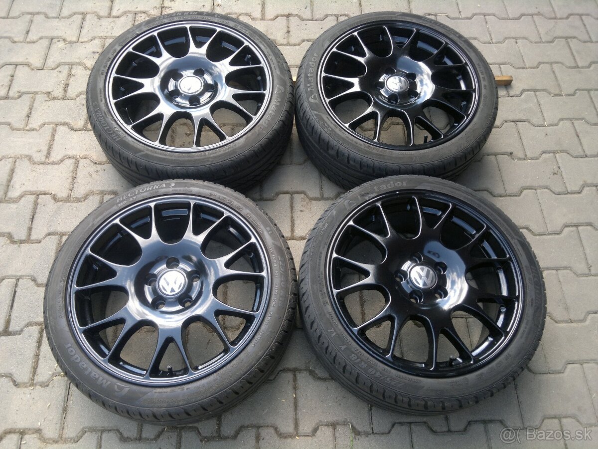 Elektrony VW GOLF GTI EDITION 30 BLACK 5x112 r18,letne pneu