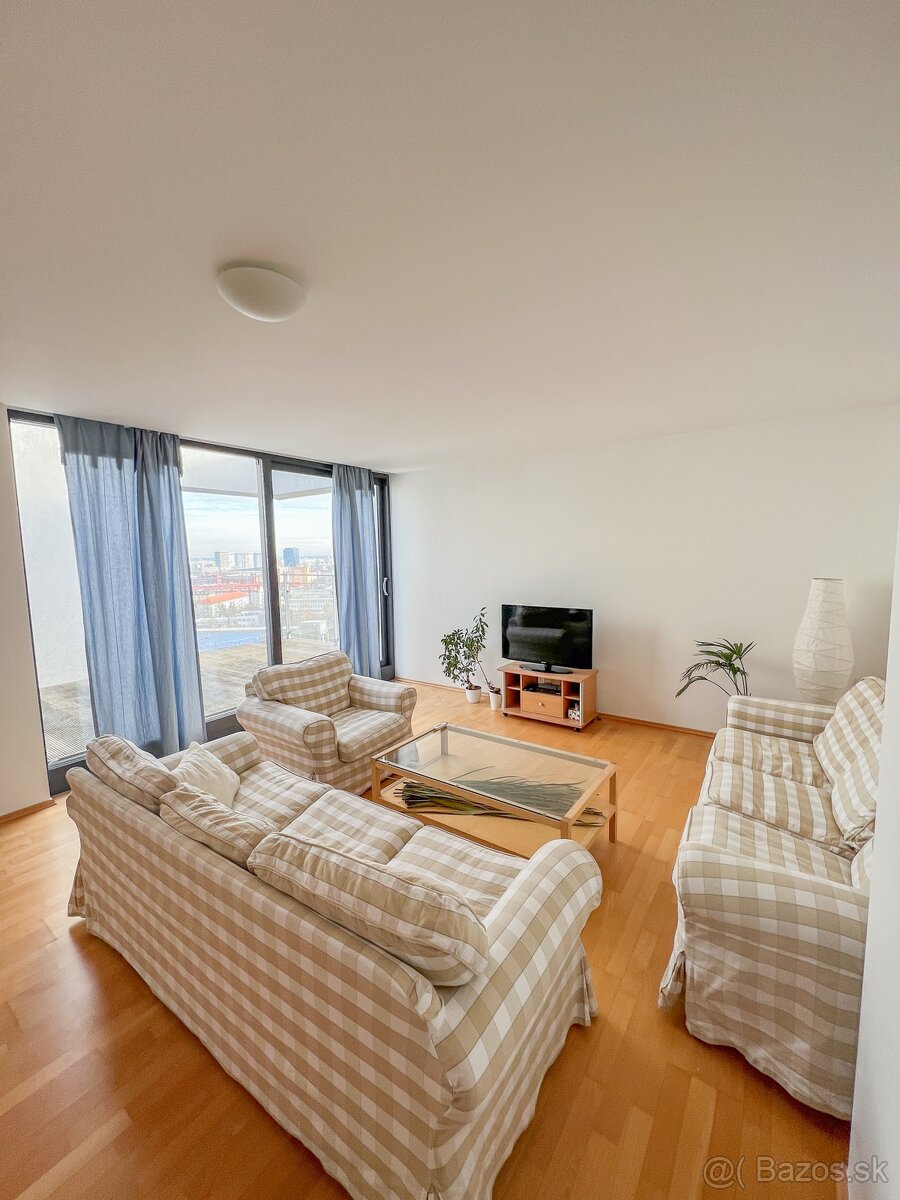 Prenájom 2 izbový byt s bazénom, 90 m2, Koliba, Bratislava